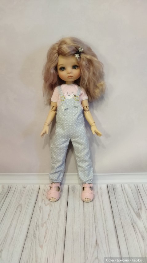 Варежка на теле 28см — Авторские шарнирные куклы своими руками: лепка (фото 2)