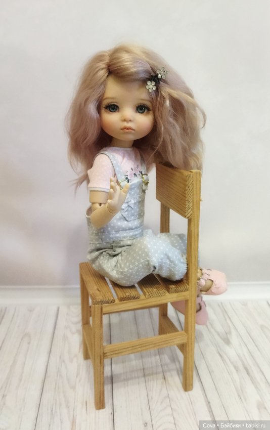 Варежка на теле 28см — Авторские шарнирные куклы своими руками: лепка (фото 8)