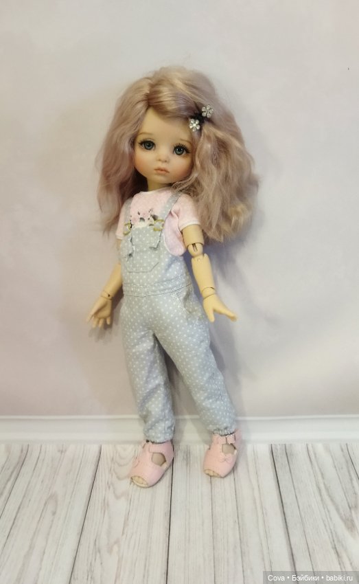 Варежка на теле 28см — Авторские шарнирные куклы своими руками: лепка (фото 3)