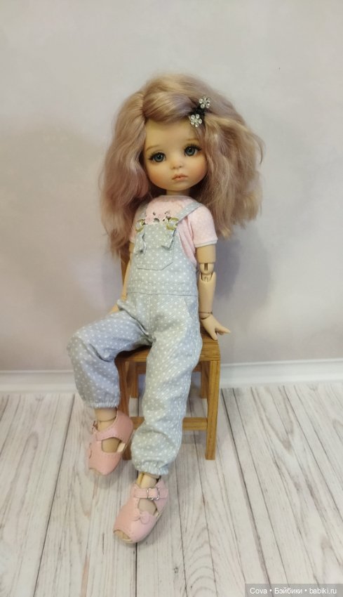 Варежка на теле 28см — Авторские шарнирные куклы своими руками: лепка (фото 5)