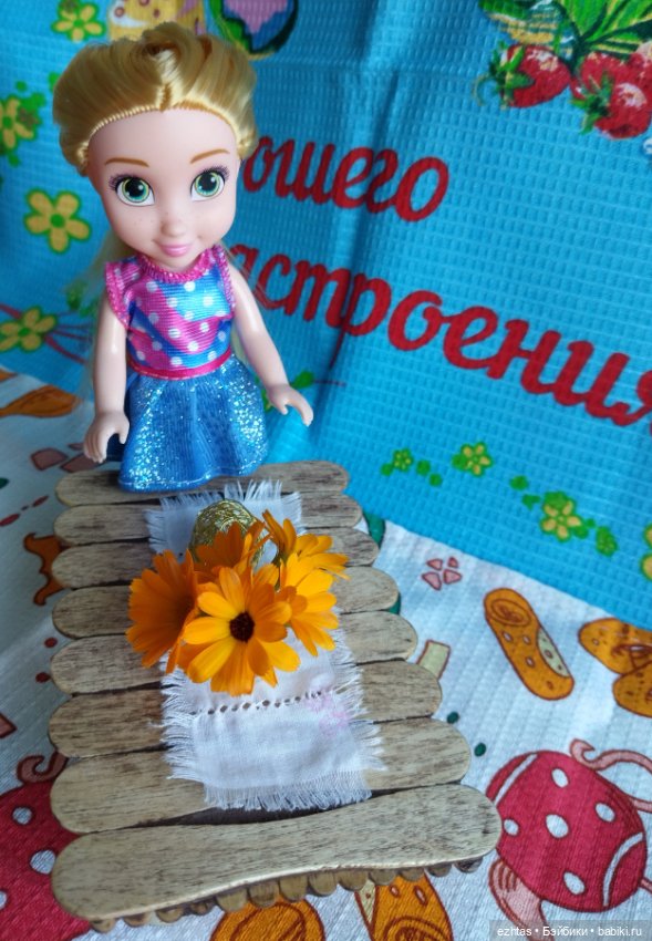 Столики из палочек. Олеся презентует