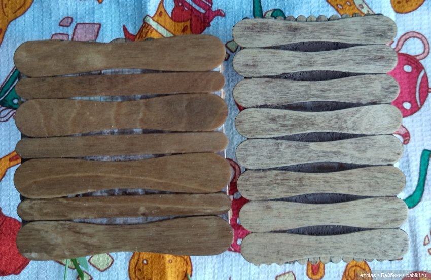 Столики из палочек. Олеся презентует