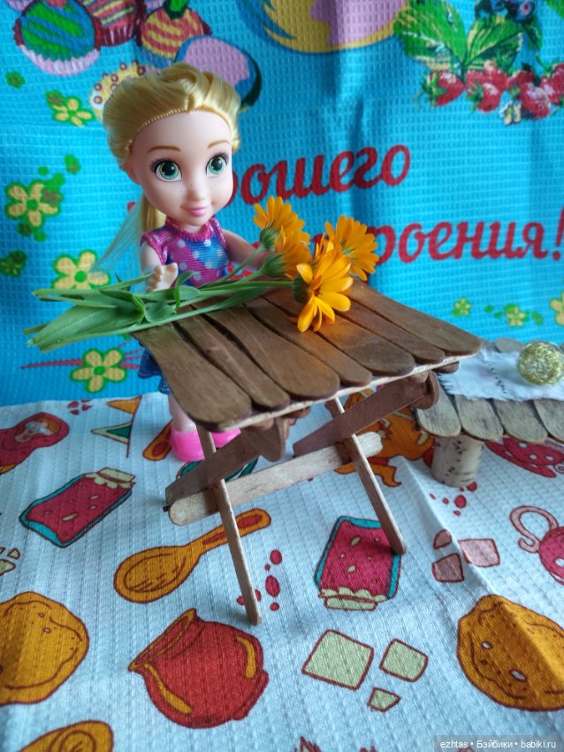 Столики из палочек. Олеся презентует (фото 8)