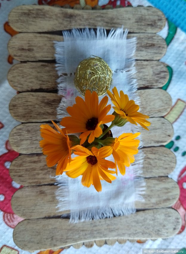 Столики из палочек. Олеся презентует