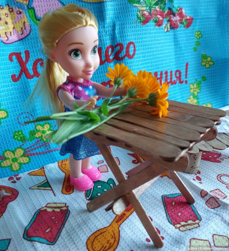 Столики из палочек. Олеся презентует (фото 9)