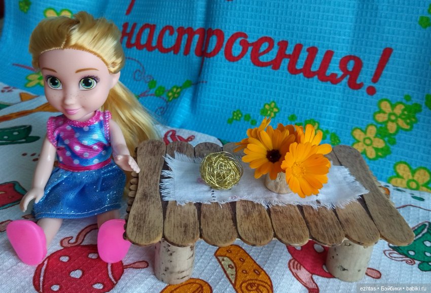 Столики из палочек. Олеся презентует