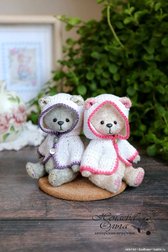 Малыши Джон и Джейн — Авторские мишки Тедди и друзья: фото