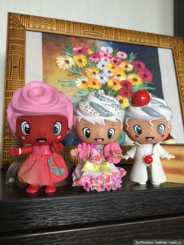 Три сладеньких малышки 🧁🍰🍩