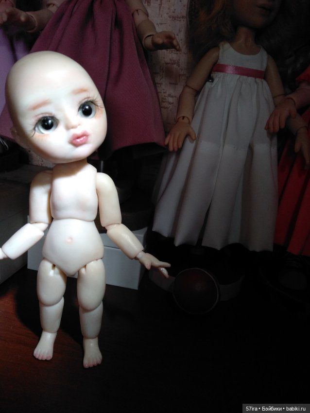 Встречайте маленькую Ёль — Авторские шарнирные куклы своими руками: лепка (фото 2)