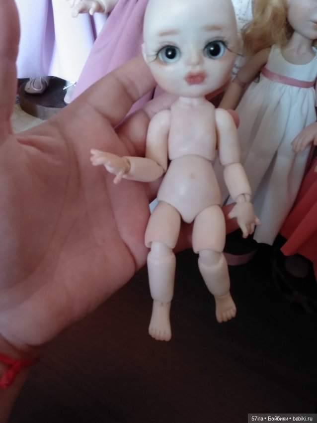 Встречайте маленькую Ёль — Авторские шарнирные куклы своими руками: лепка (фото 5)
