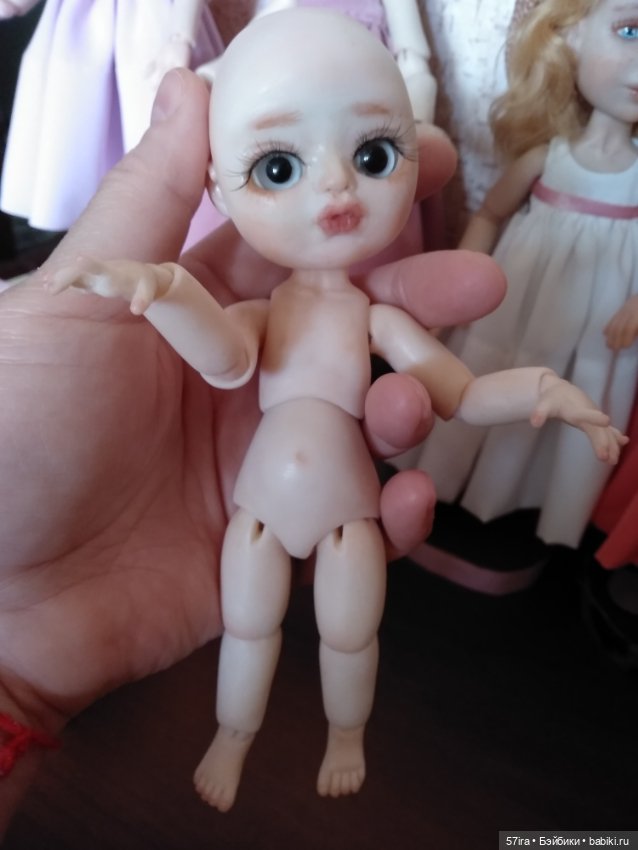 Встречайте маленькую Ёль — Авторские шарнирные куклы своими руками: лепка