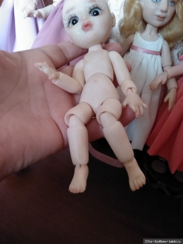 Встречайте маленькую Ёль — Авторские шарнирные куклы своими руками: лепка (фото 6)
