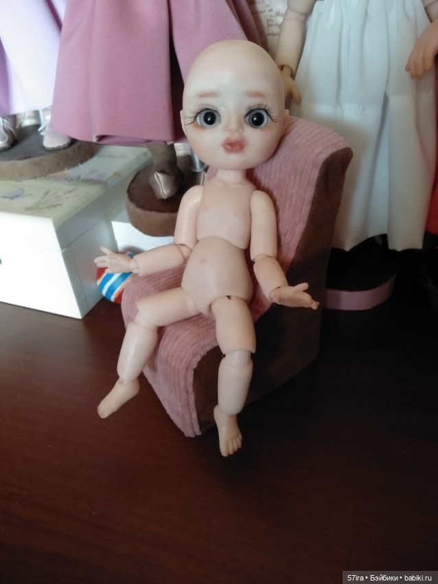 Встречайте маленькую Ёль — Авторские шарнирные куклы своими руками: лепка (фото 10)