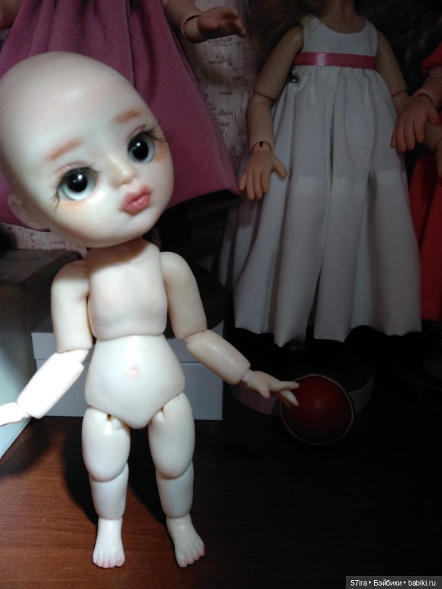 Встречайте маленькую Ёль — Авторские шарнирные куклы своими руками: лепка (фото 3)