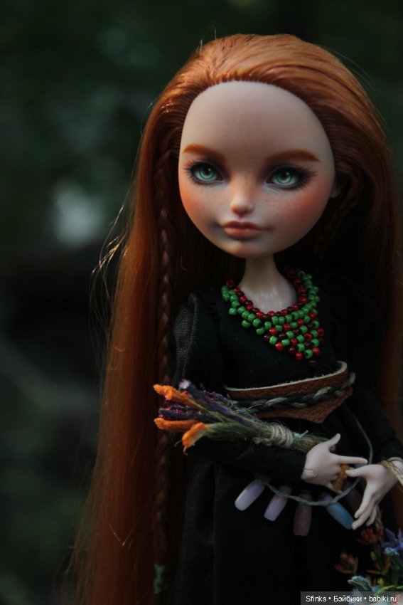 Травница — ООАК Monster High и Ever After High: репейнт