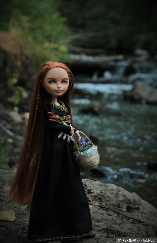 Травница — ООАК Monster High и Ever After High: репейнт