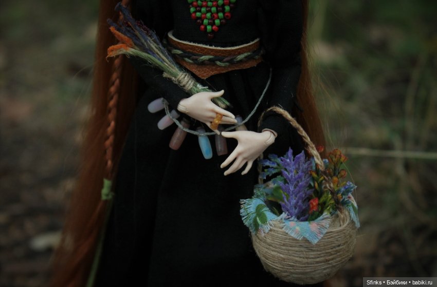 Травница — ООАК Monster High и Ever After High: репейнт (фото 5)