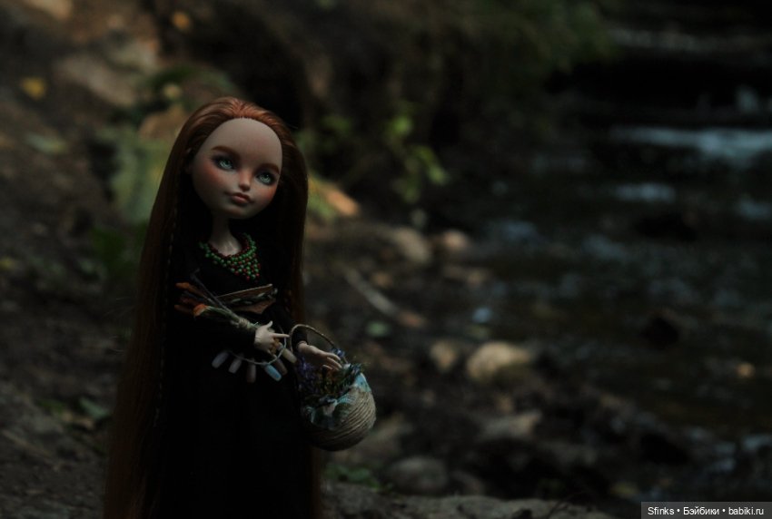 Травница — ООАК Monster High и Ever After High: репейнт (фото 10)