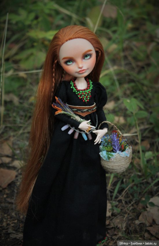 Травница — ООАК Monster High и Ever After High: репейнт (фото 2)