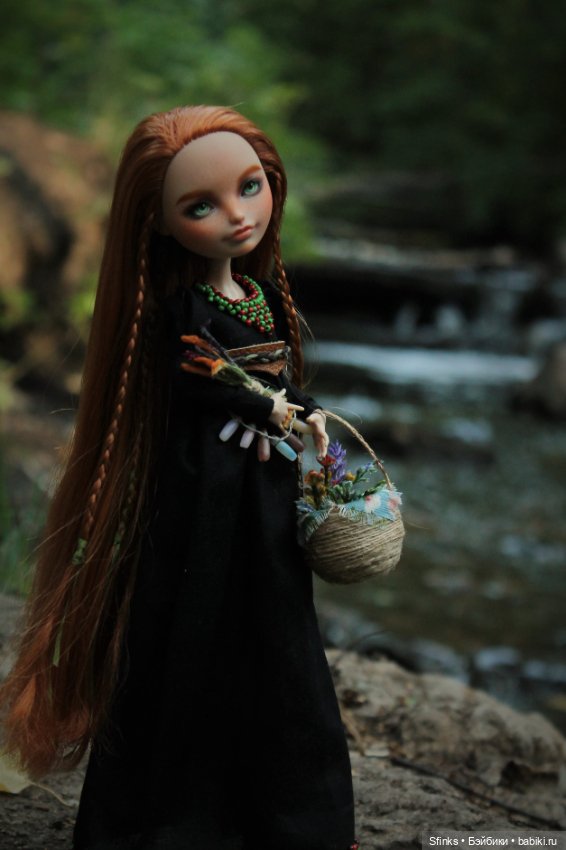 Травница — ООАК Monster High и Ever After High: репейнт