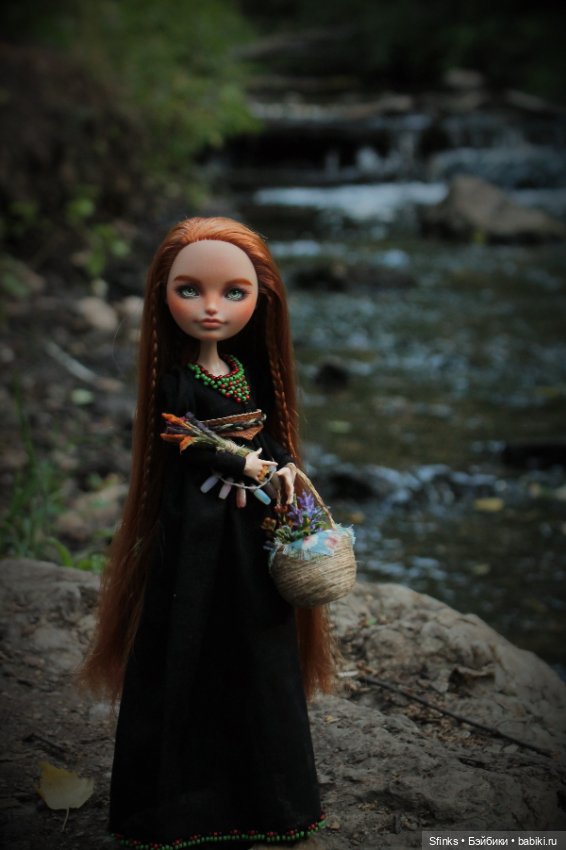 Травница — ООАК Monster High и Ever After High: репейнт