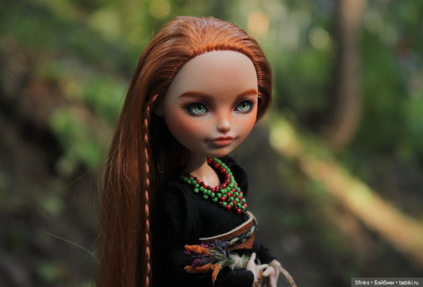 Травница — ООАК Monster High и Ever After High: репейнт