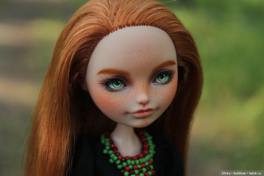 Травница — ООАК Monster High и Ever After High: репейнт (фото 9)