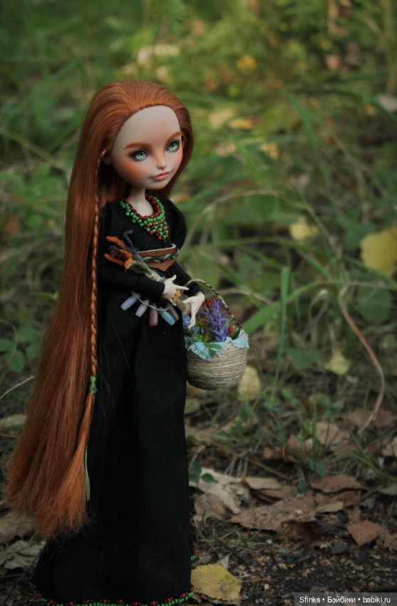 Травница — ООАК Monster High и Ever After High: репейнт (фото 4)