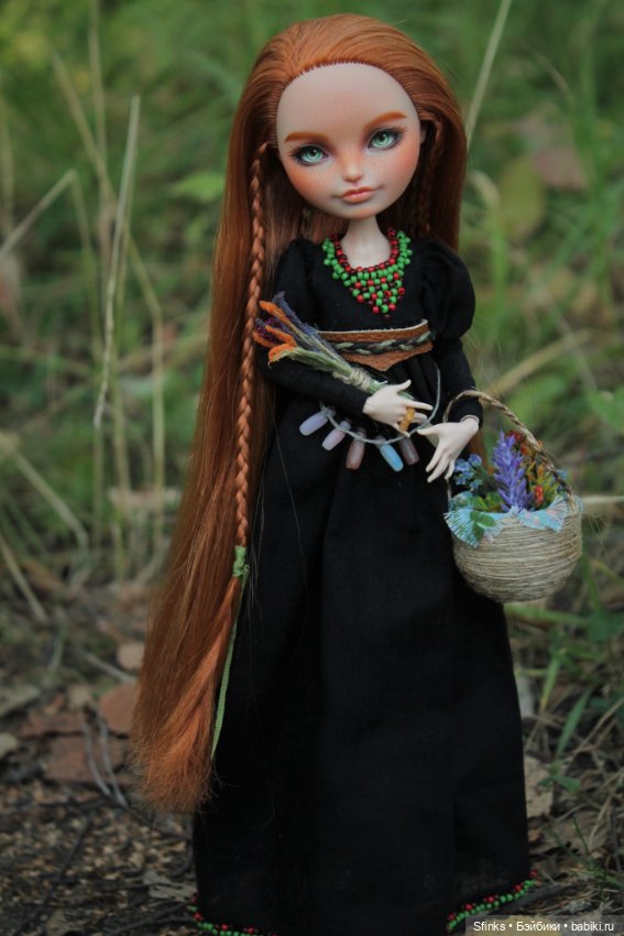 Травница — ООАК Monster High и Ever After High: репейнт (фото 3)