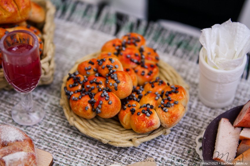 Хлеб- всему вкуснота — Кукольная миниатюра своими руками: еда (фото 4)