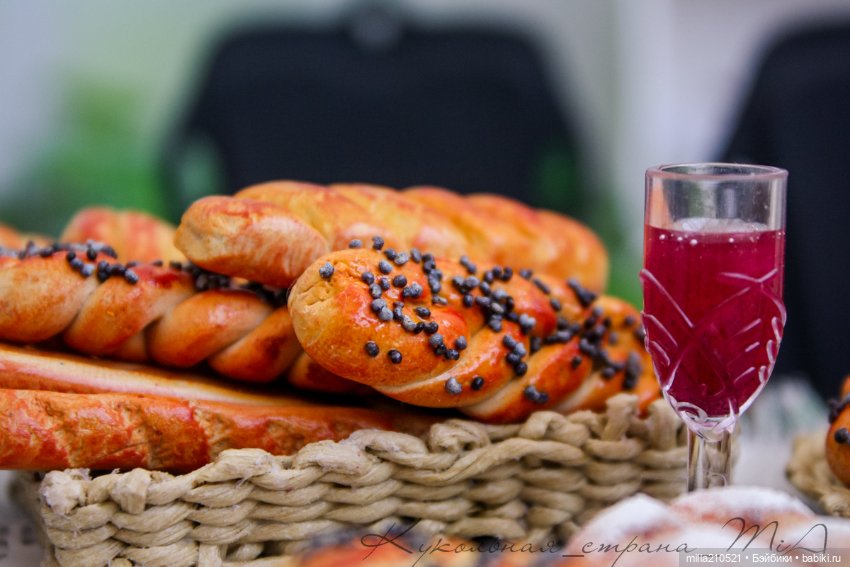 Хлеб- всему вкуснота — Кукольная миниатюра своими руками: еда