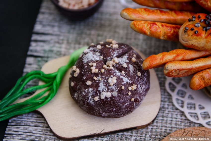 Хлеб- всему вкуснота — Кукольная миниатюра своими руками: еда