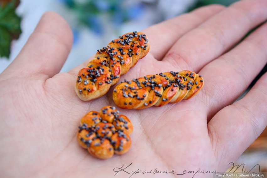 Хлеб- всему вкуснота — Кукольная миниатюра своими руками: еда