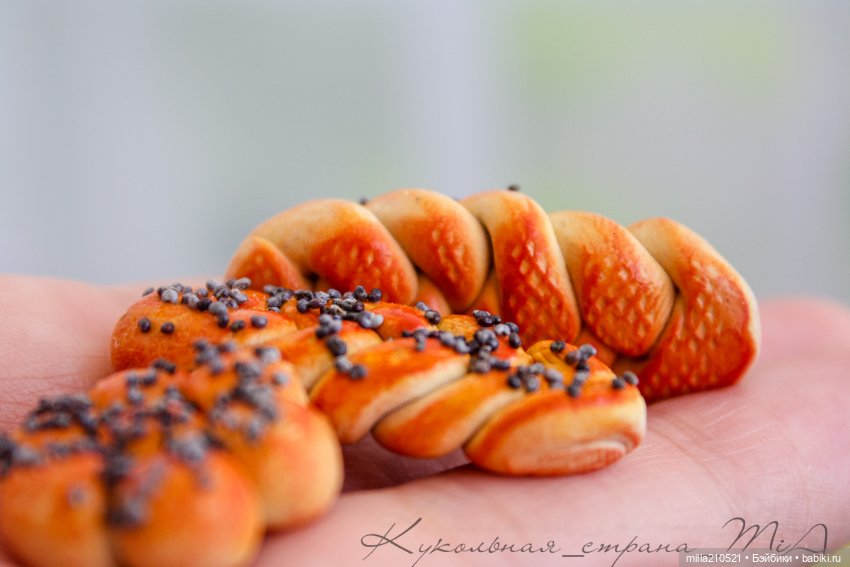 Хлеб- всему вкуснота — Кукольная миниатюра своими руками: еда