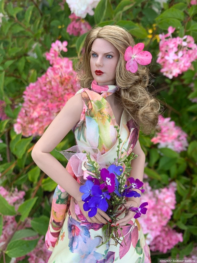 Портретная кукла Тейлор Свифт