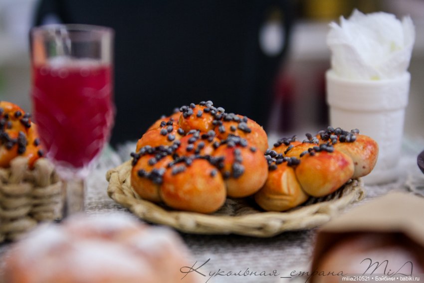 Хлеб- всему вкуснота — Кукольная миниатюра своими руками: еда (фото 8)
