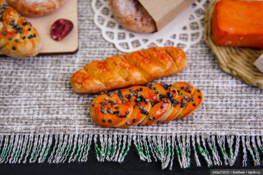 Хлеб- всему вкуснота — Кукольная миниатюра своими руками: еда