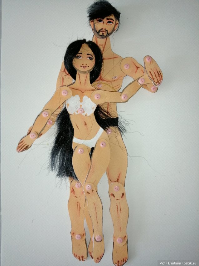 Картонные Карай и Габриэлла (фото 10)