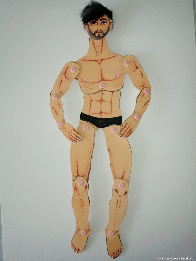 Картонные Карай и Габриэлла (фото 2)