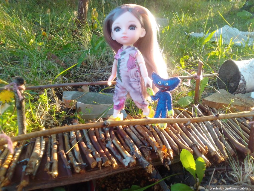 Прогулка по мостику — Куклы Baboliy (Баболи (фото 6)