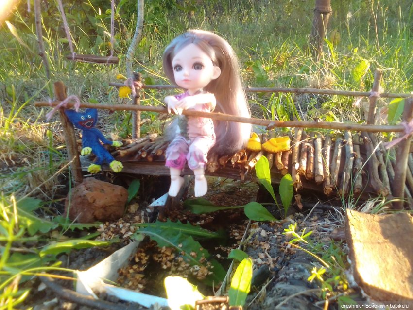 Прогулка по мостику — Куклы Baboliy (Баболи