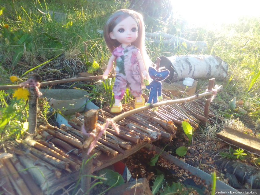 Прогулка по мостику — Куклы Baboliy (Баболи (фото 7)
