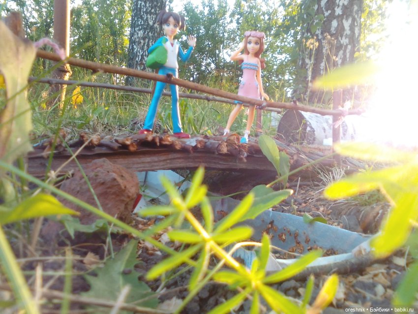 Прогулка по мостику — Куклы Baboliy (Баболи