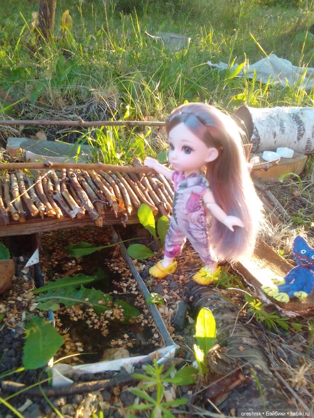 Прогулка по мостику — Куклы Baboliy (Баболи (фото 4)