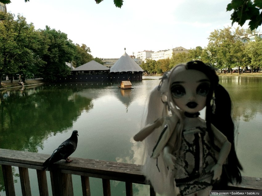 Прогулка Анне Вольфф по Чистопрудному бульвару