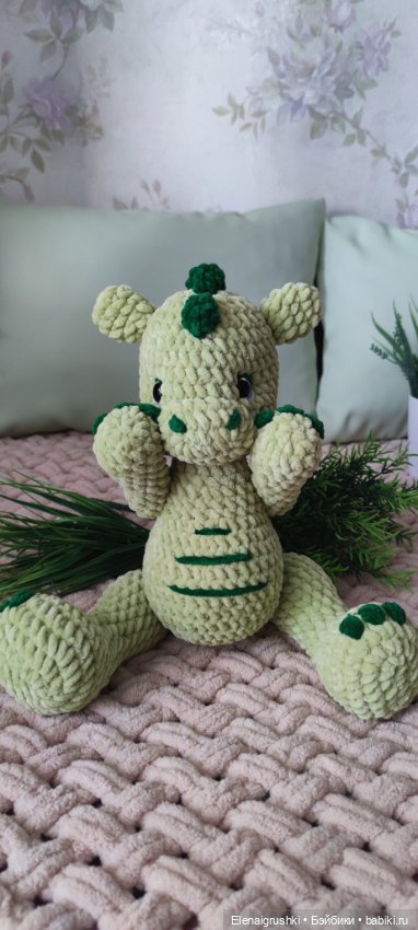 Дракоша передает привет — Вязаные игрушки и амигуруми: крючком (фото 7)