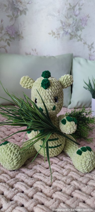 Дракоша передает привет — Вязаные игрушки и амигуруми: крючком (фото 9)