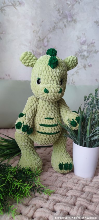 Дракоша передает привет — Вязаные игрушки и амигуруми: крючком (фото 10)
