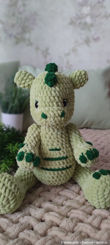 Дракоша передает привет — Вязаные игрушки и амигуруми: крючком (фото 4)