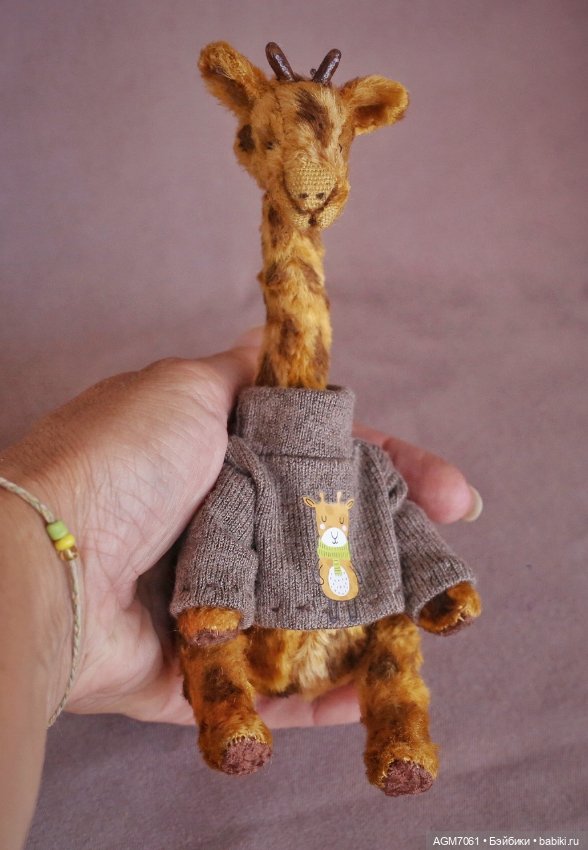 Жираф Самсон — Авторские мишки Тедди и друзья: фото